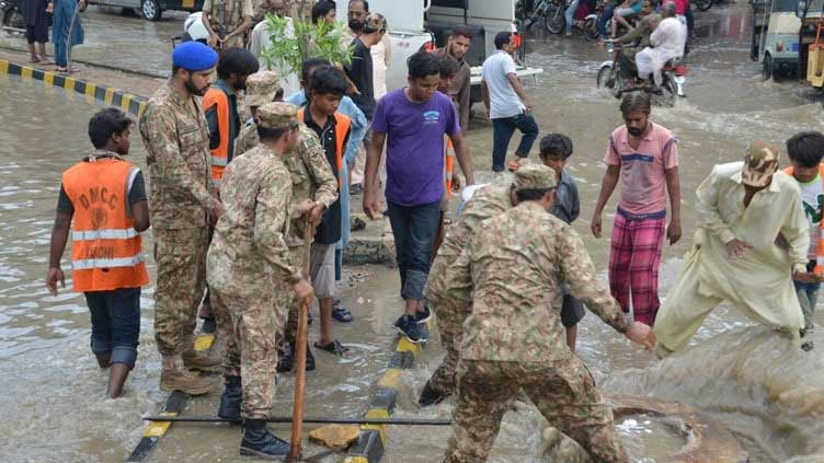 Pakistan Army to continue relief efforts in flood-hit areas: ISPR