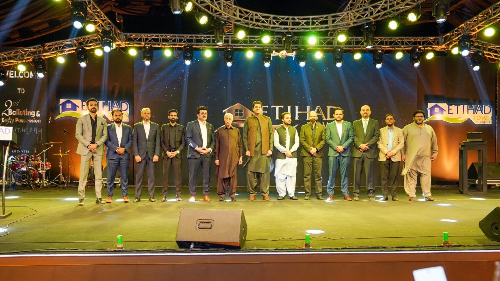 Etihad Group organizes a Grand 2nd Balloting and Early Possession Event for Etihad Town Phase 2 (Technically Approved as Arcos Housing&nbsp;Scheme)
